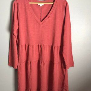 Tiered Ruffle Tunic Top